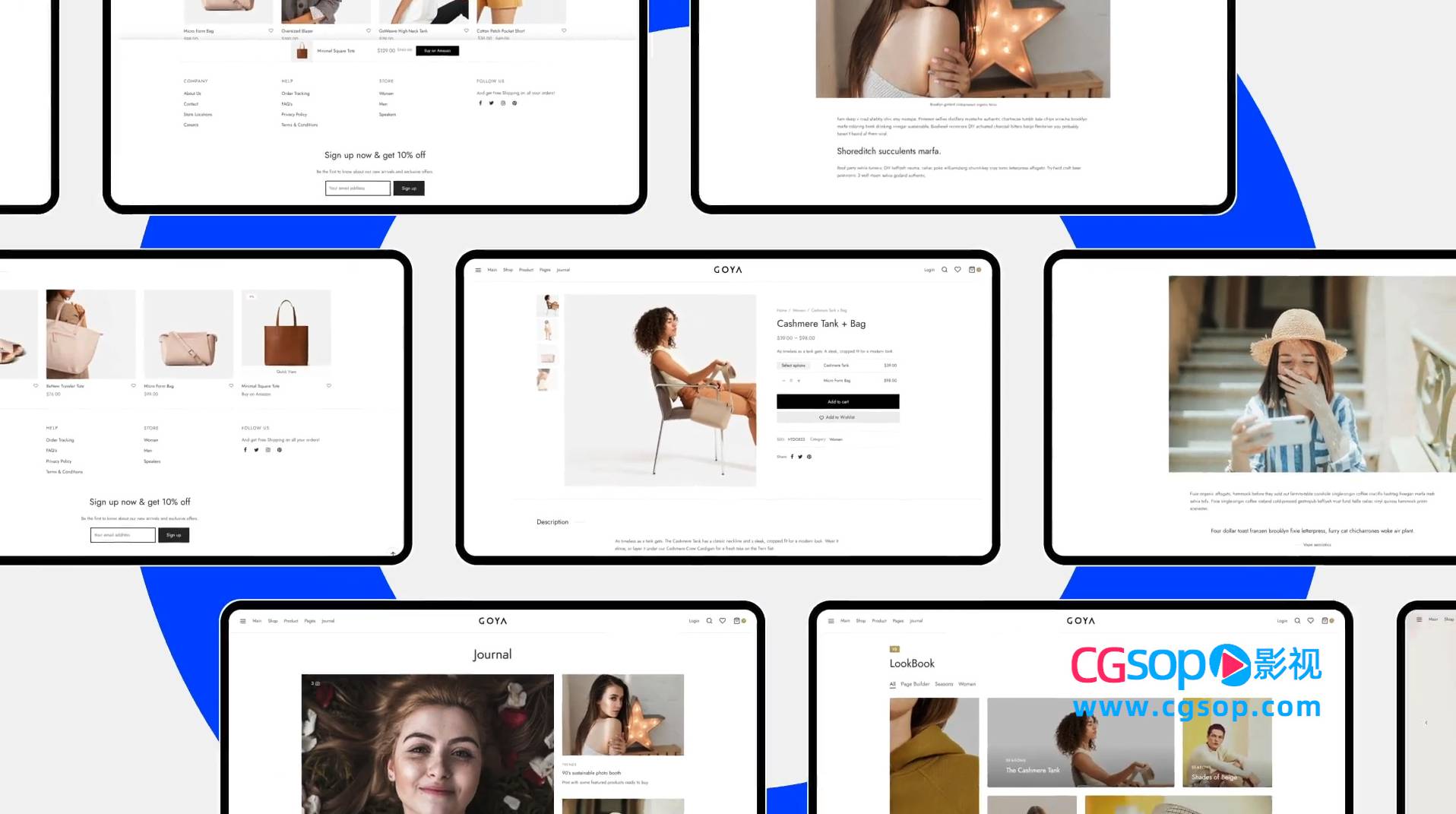 网页设计或网站宣传视频