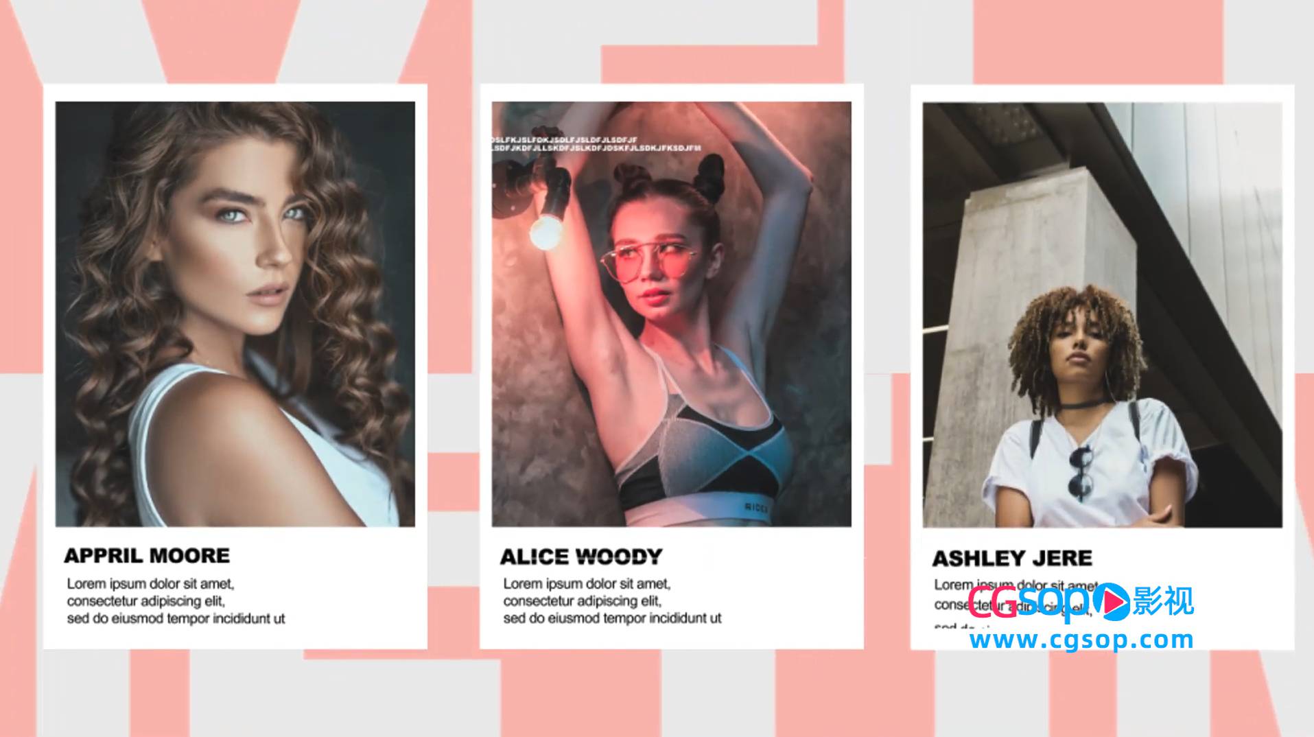 图文内容展示开场