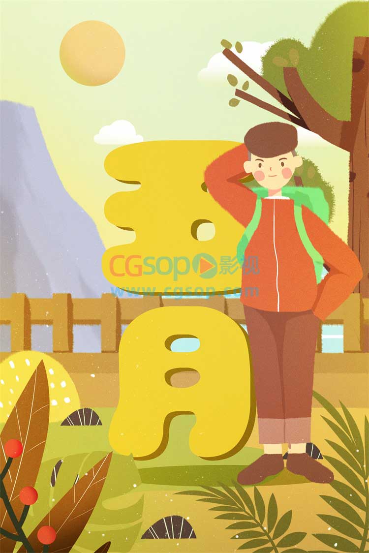 5月劳动节儿童海报