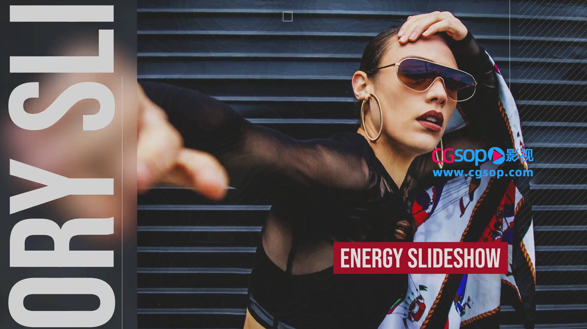 时尚动态节奏感图文内容排版展示开场