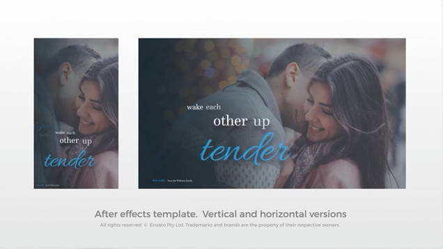 很温柔优雅的图像幻灯片展示，适合家庭、婚礼