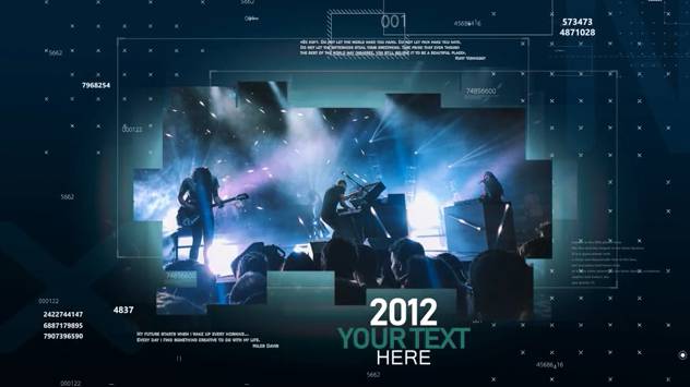 平滑的数字高新企业年份时间线幻灯片演示视频