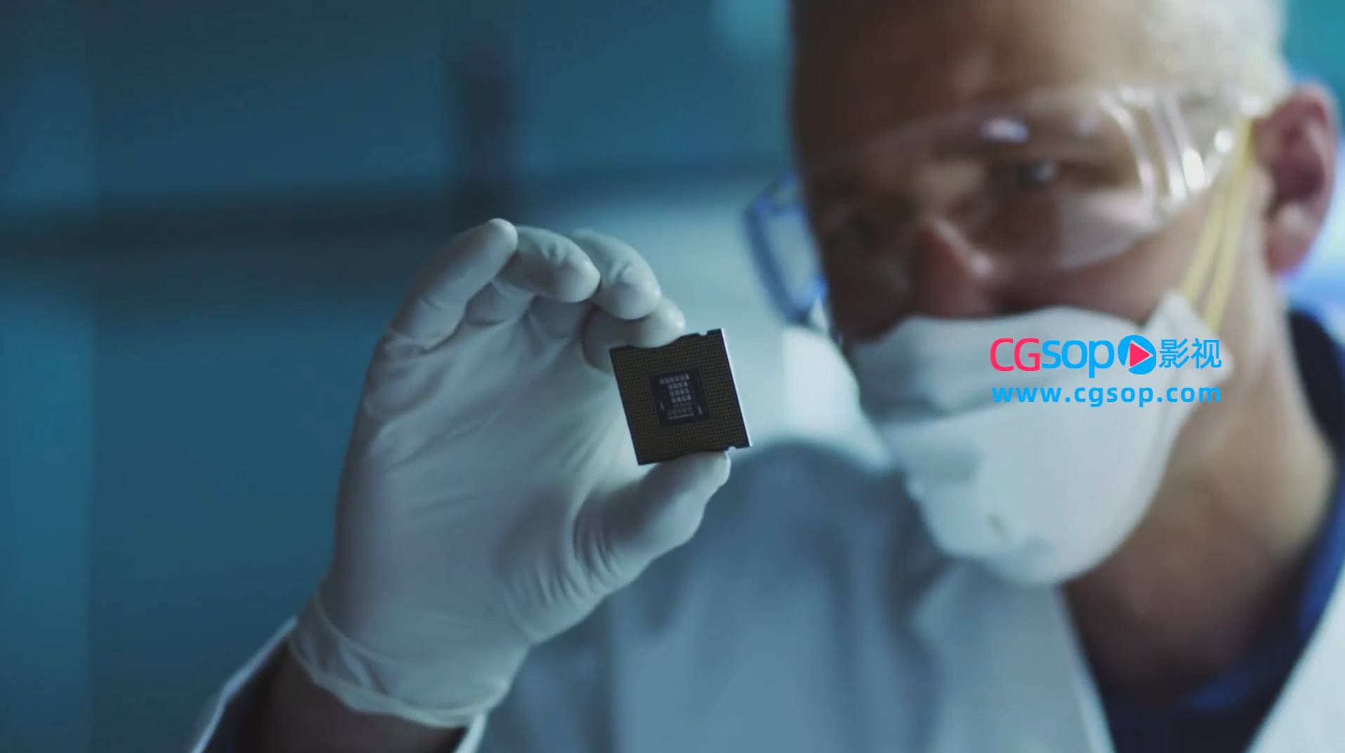 科技工业商业商务业务洽谈视频会议