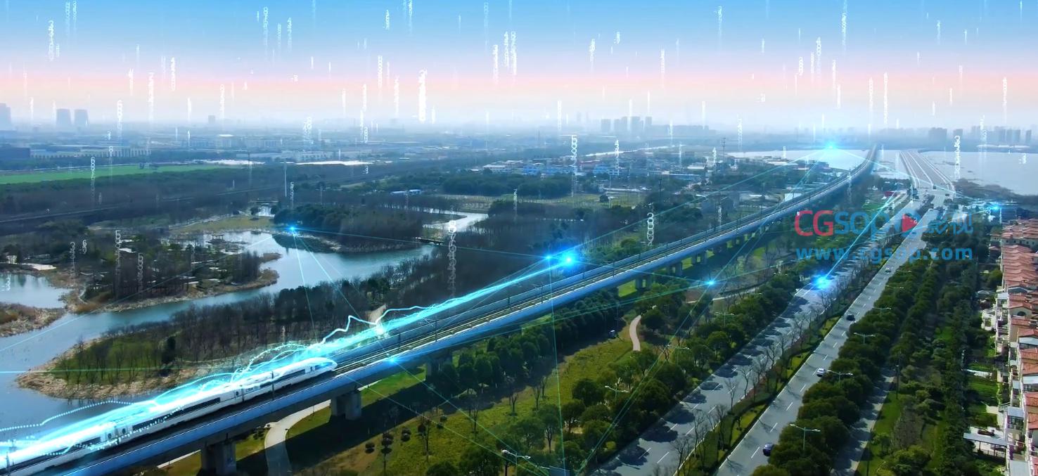 万物互联城市发展未来科技