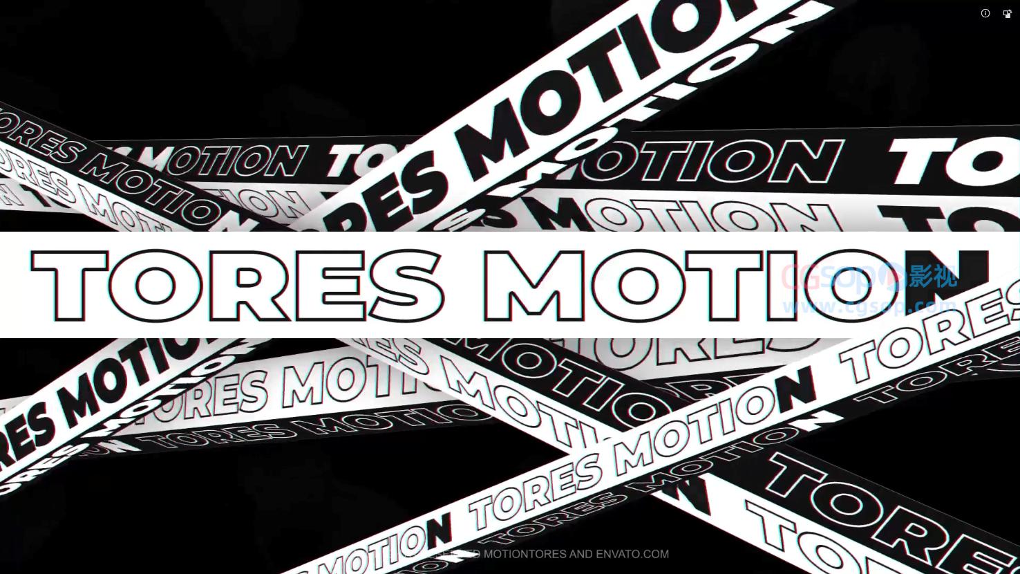 创意文本标题动画排版