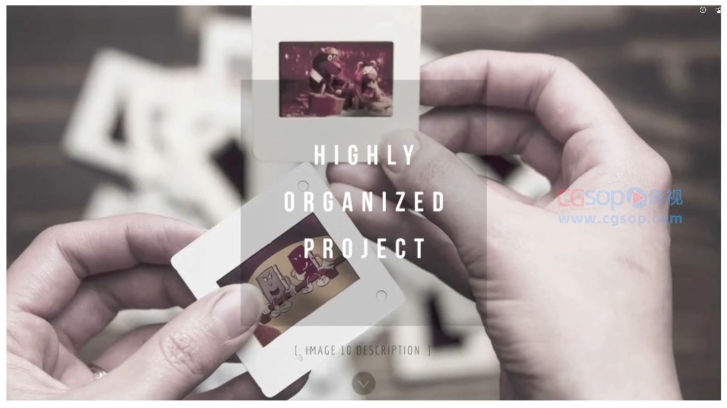 时尚图形动画照片展示