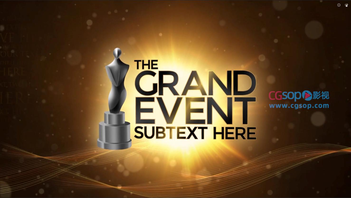 年度人物颁奖典礼个人简介