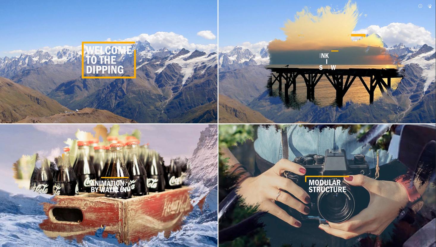 怀旧水墨唯美图文展示