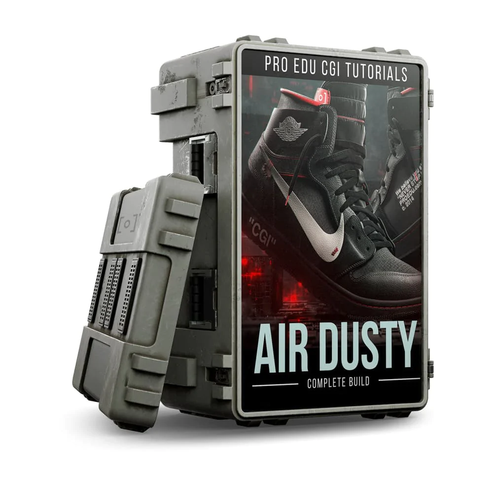 Cinema 4D + Octane 鞋子渲染和修饰11小时课程