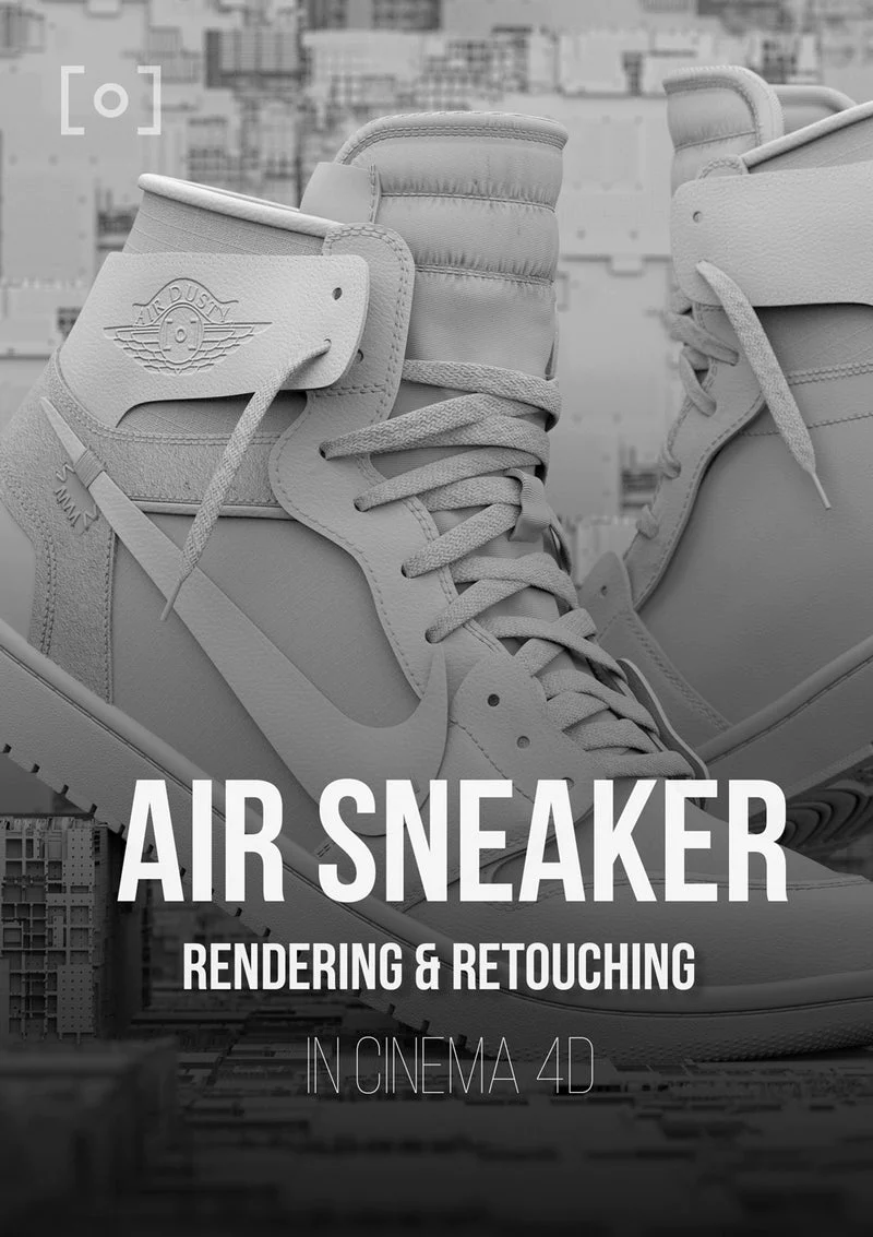 Cinema 4D + Octane 鞋子渲染和修饰11小时课程