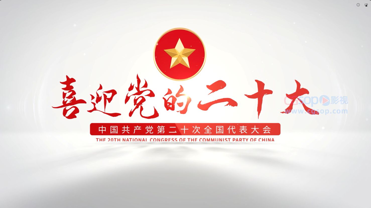 喜迎党的二十大人民代表大会