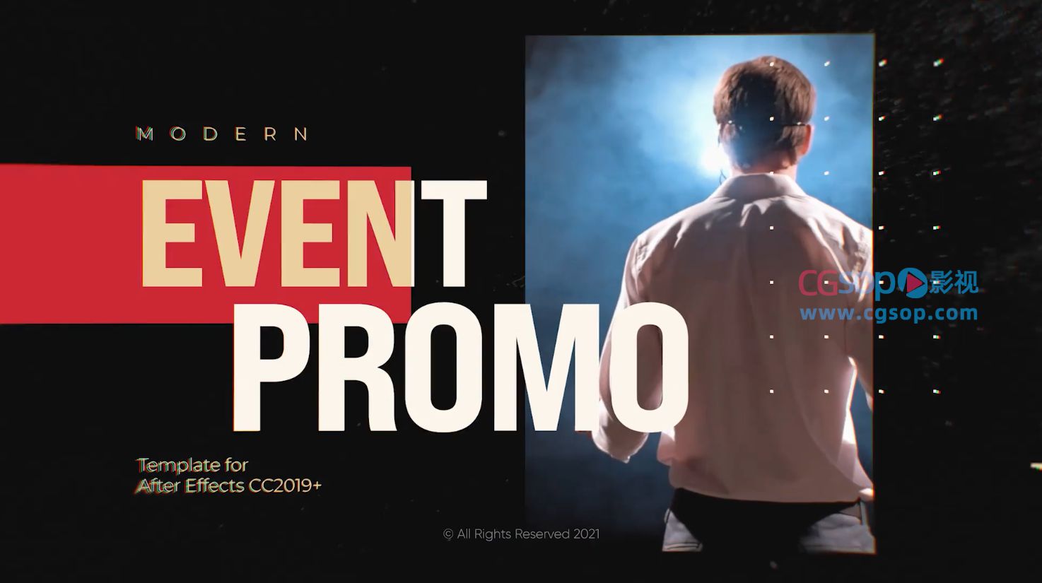 现代风格活动或会议宣传