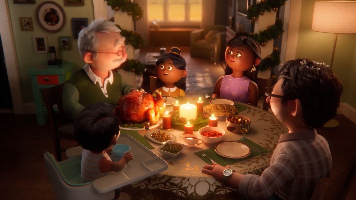 全明星幕后超商CG广告《圣诞节》