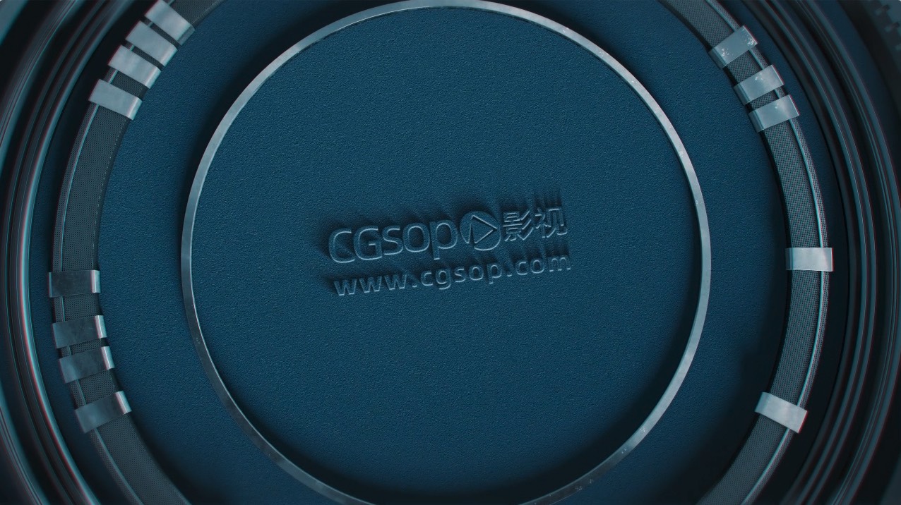 科技logo演绎4K片头AE模板