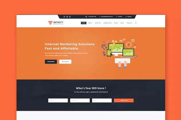 无限-高性能HTML seo模板