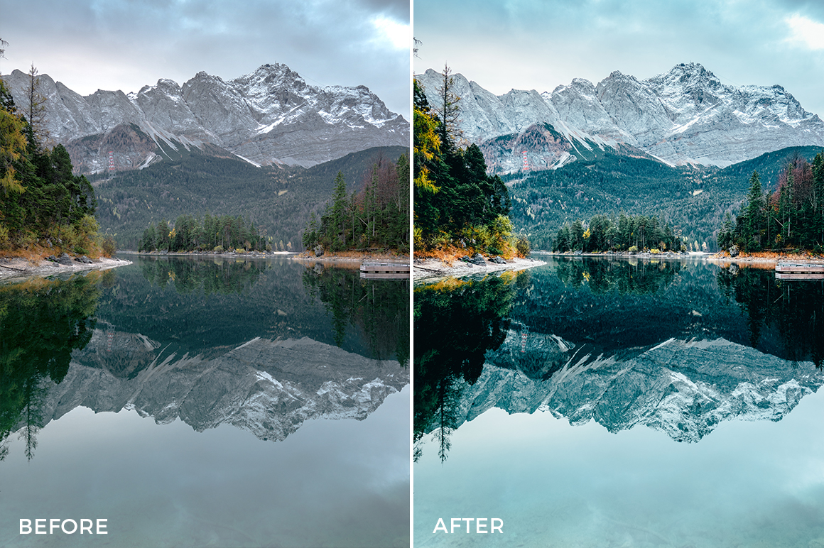 旅行insta Lightroom预设移动的桌面