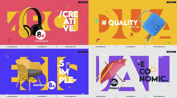 丰富多彩的产品宣传动画