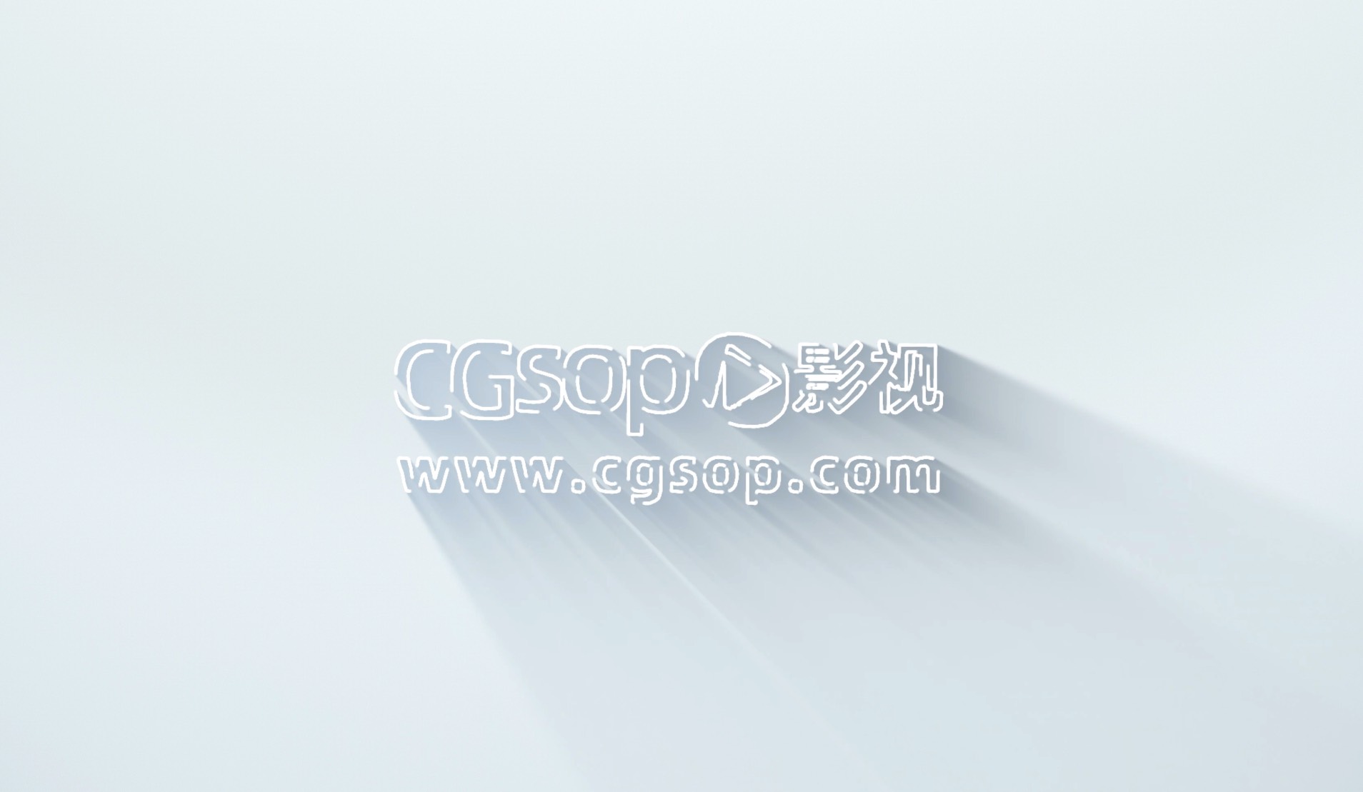 logo演绎彩色粒子片头AE模板