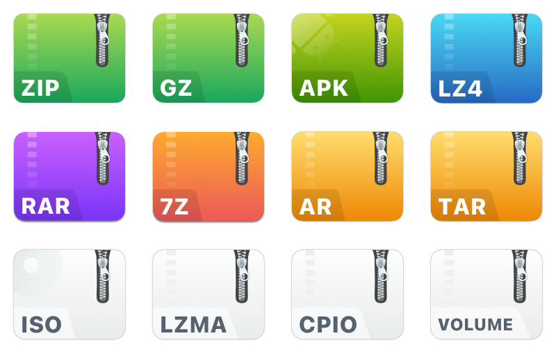 MacZip 苹果电脑压缩解压软件