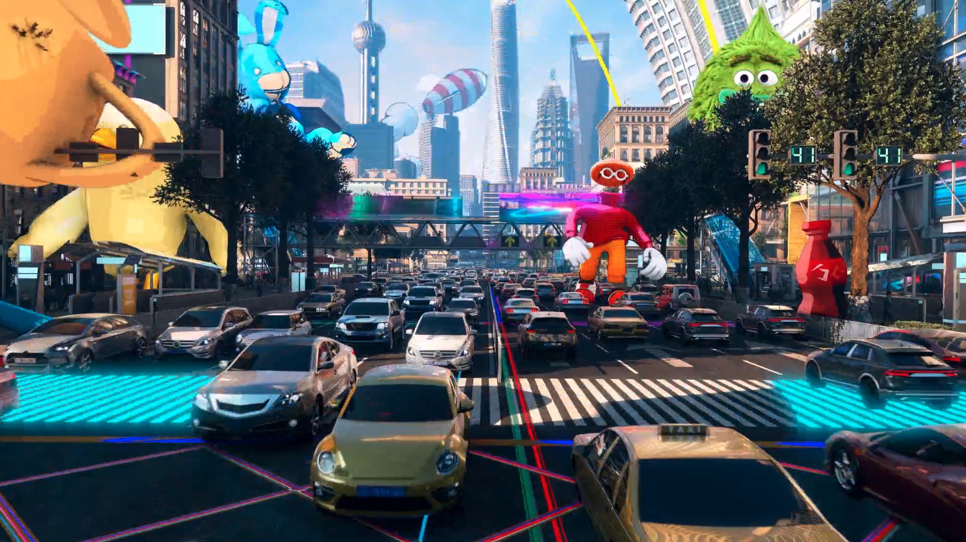 陈墨墨导演作品 ｜与Liva一起解锁魔幻版上海