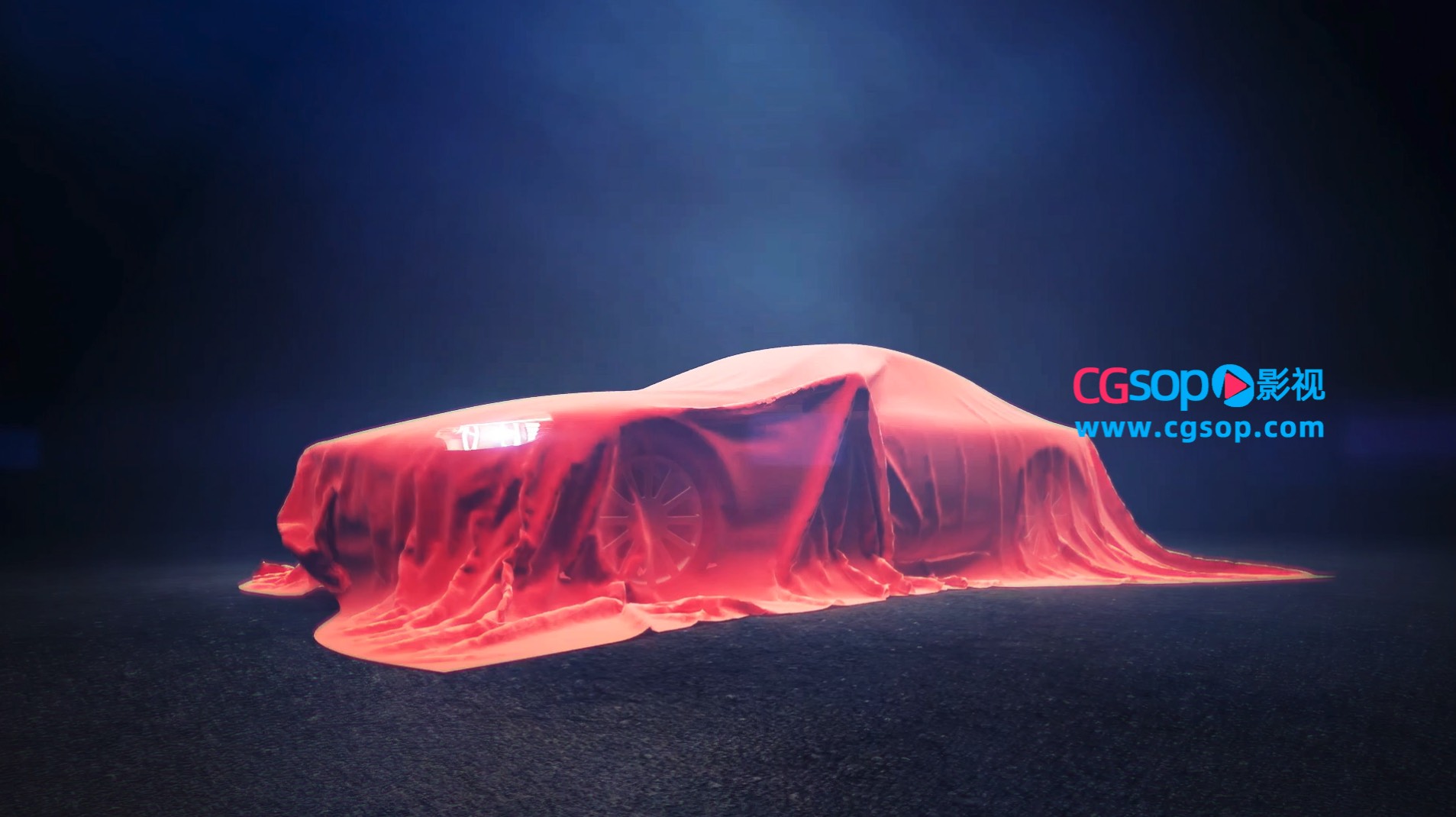 汽车logo演绎片头AE模板