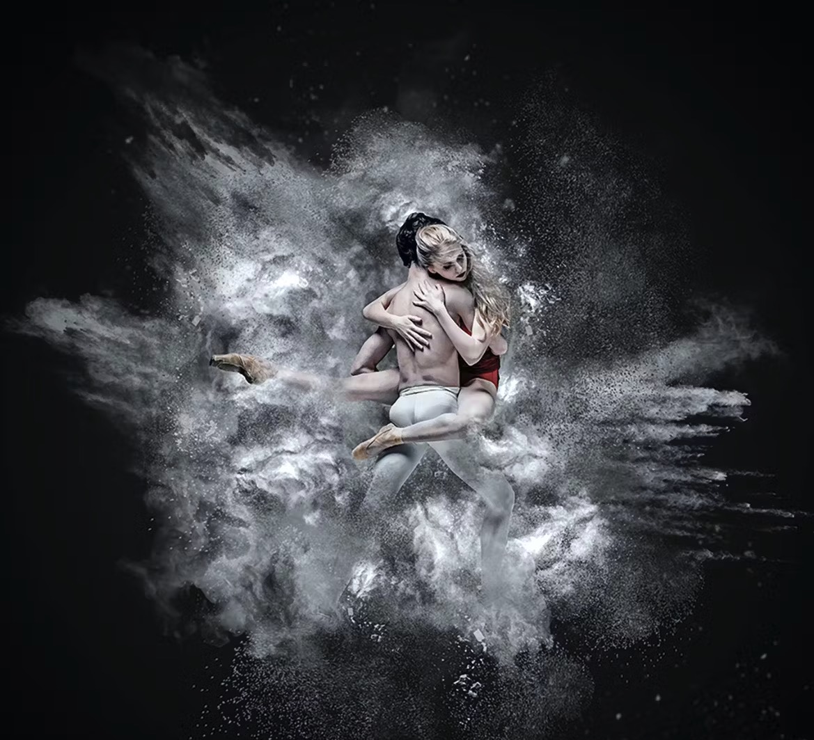 沙尘/粉末爆炸Photoshop动作