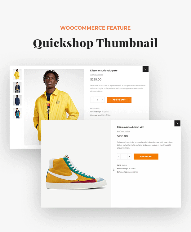 Yoome -现代WooCommerce wordpress主题