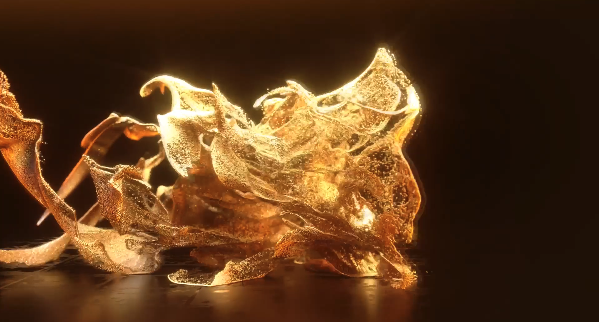 logo大气金色片头AE模板