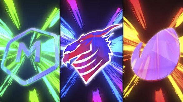 震撼炫酷能量火焰特效的logo开场揭示AE模板