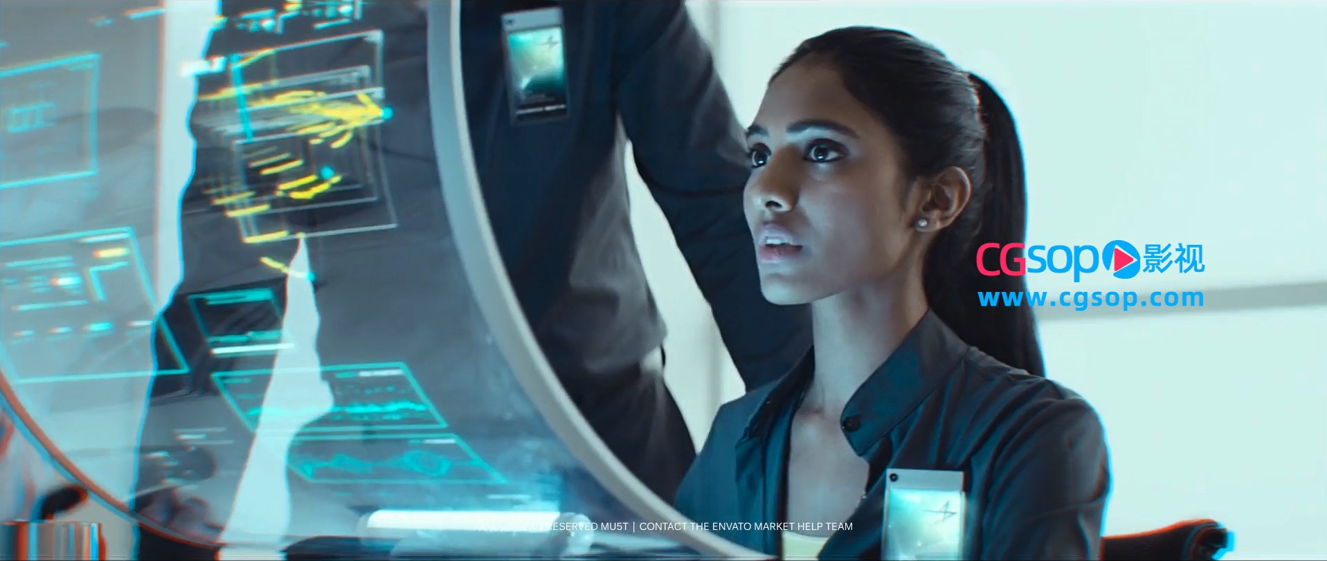 诗史震撼电影预告片4K AE模板