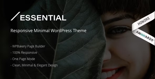 Essential -响应式最小wordpress主题
