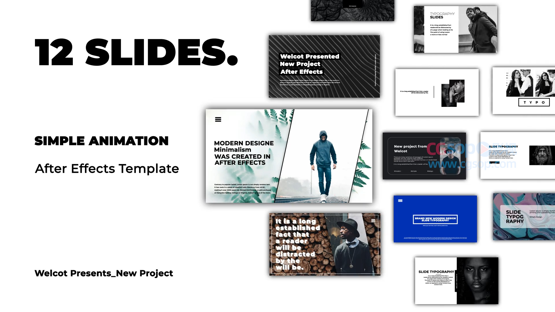 时尚大气文字排版介绍