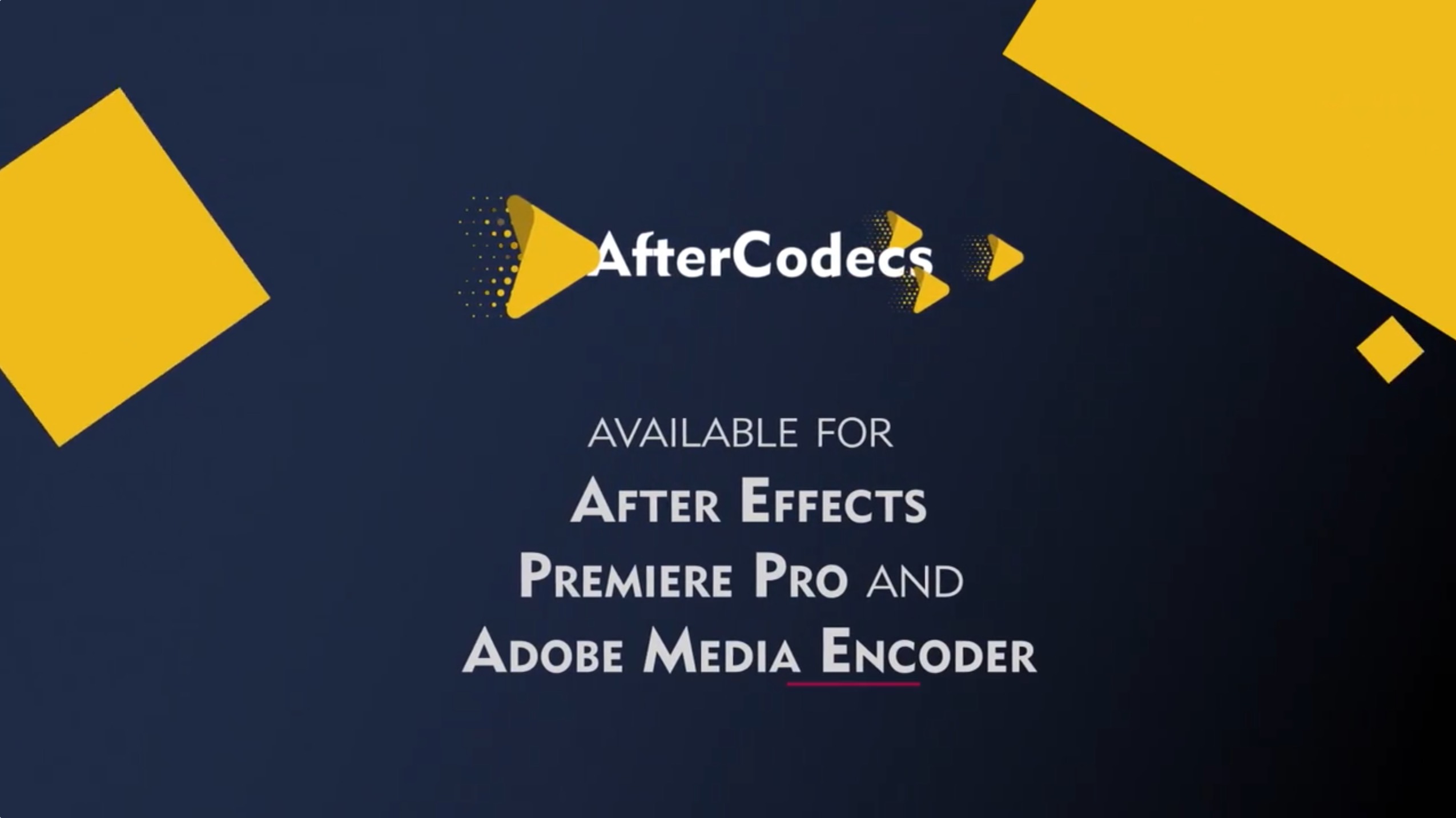 特殊编码加速输出渲染AE/PR/AME插件 AfterCodecs v1.10.15 Win/Mac