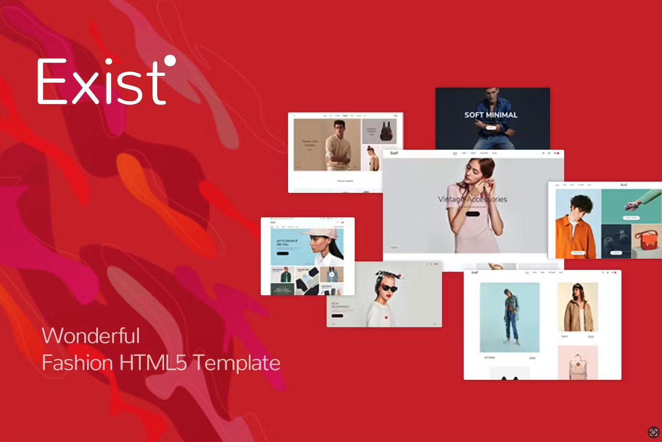 精彩时尚HTML模板