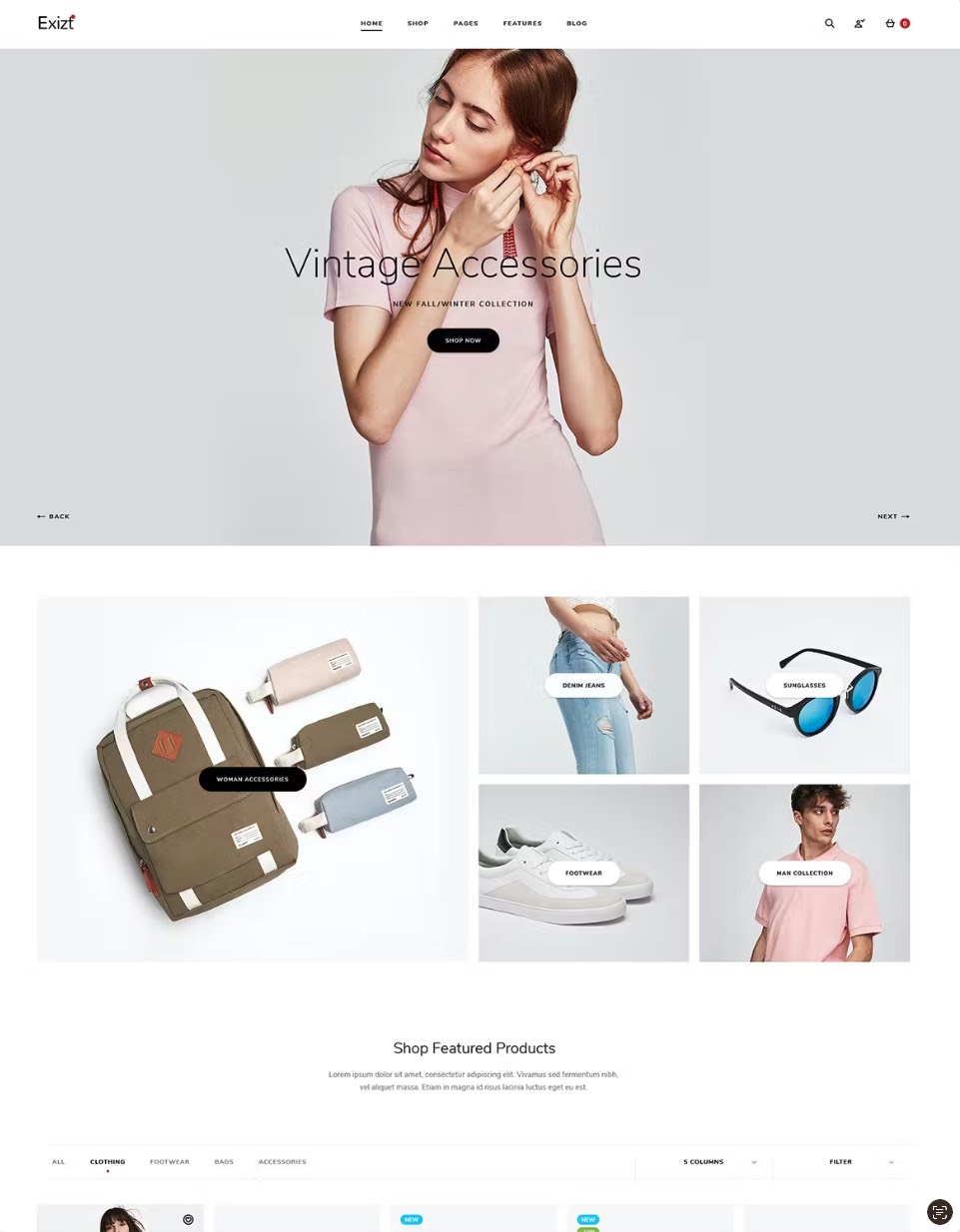 精彩时尚HTML模板