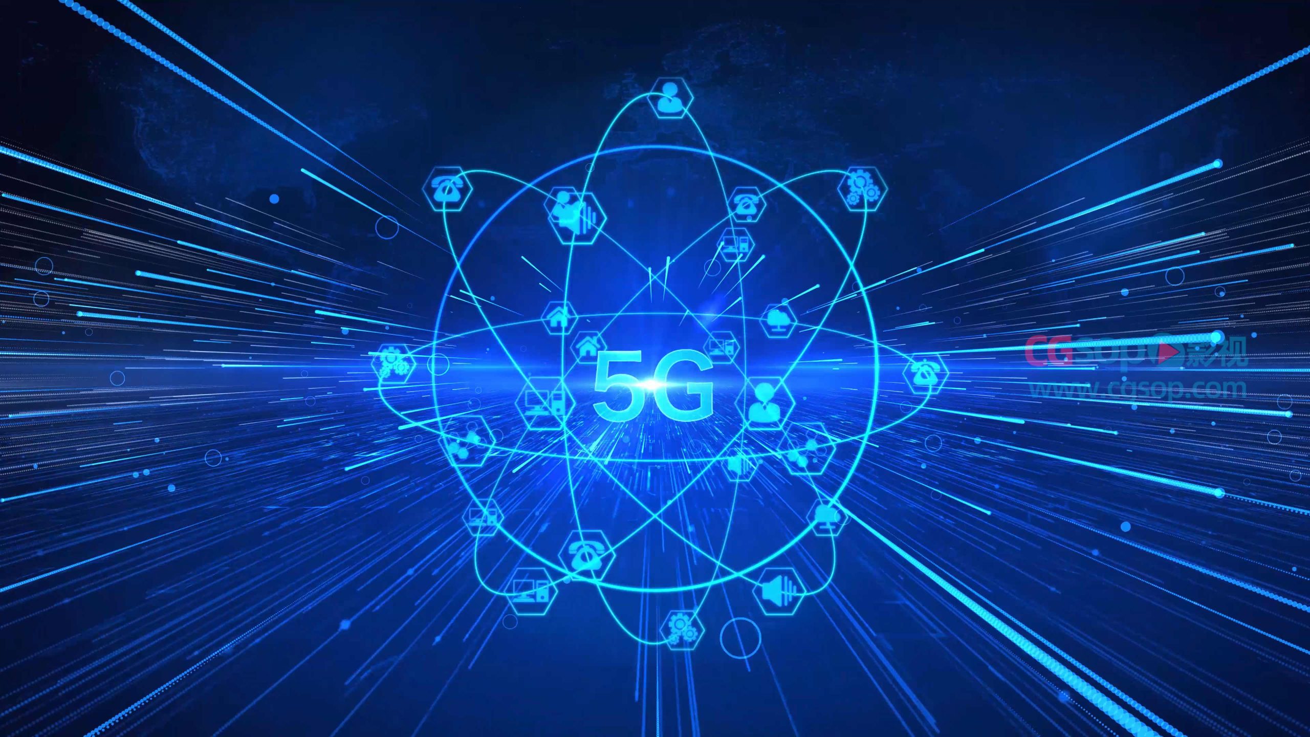 5G科技背景视频素材