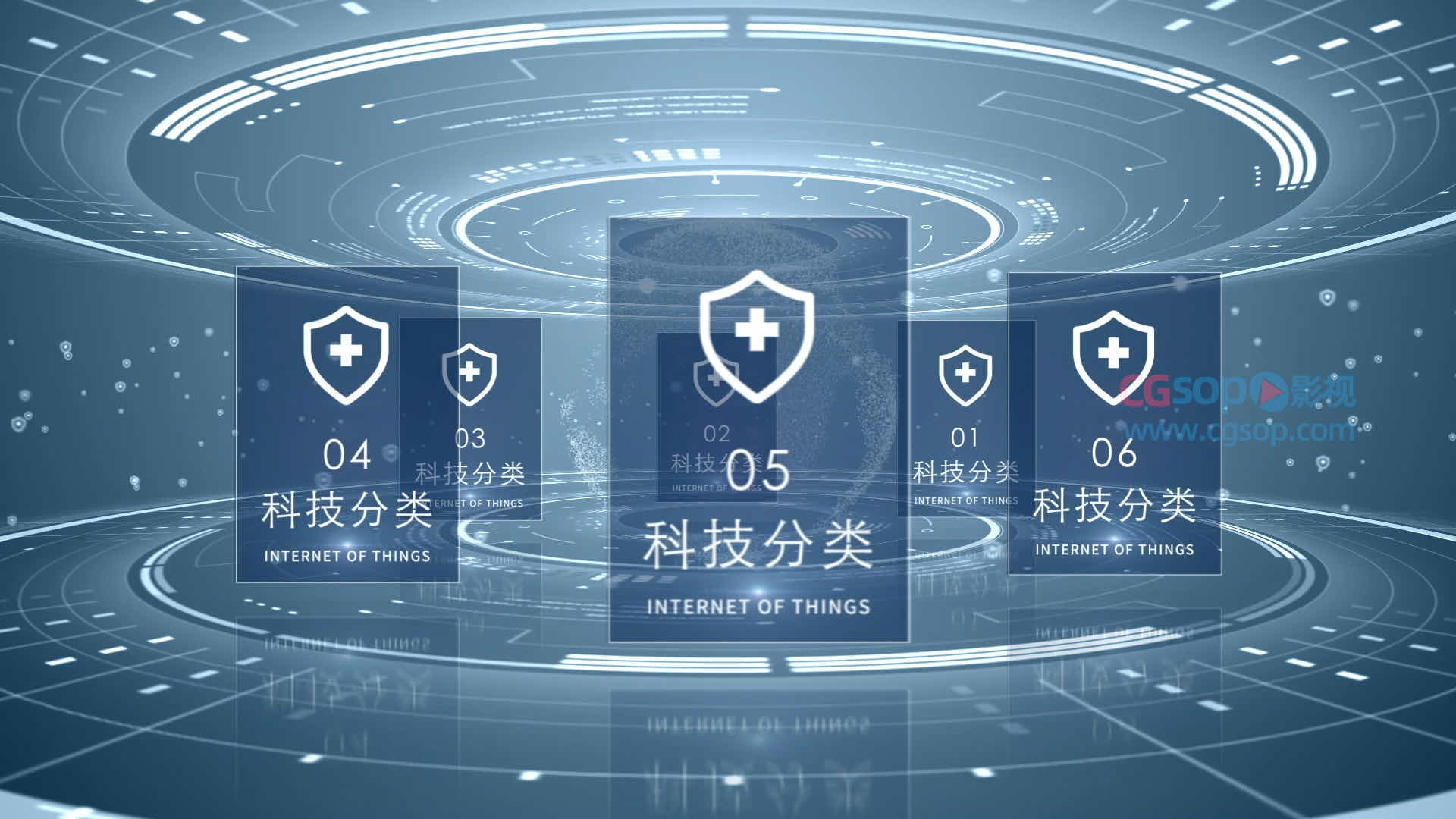 大气科技分类数据展示