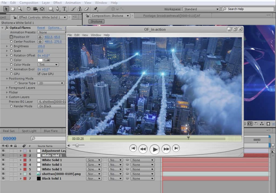 Optical Flares 官方15集视频教程-中文字幕