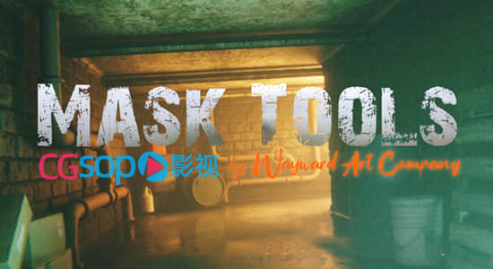 更改创建材质纹理混合遮罩Blender插件 Mask Tools V2.0