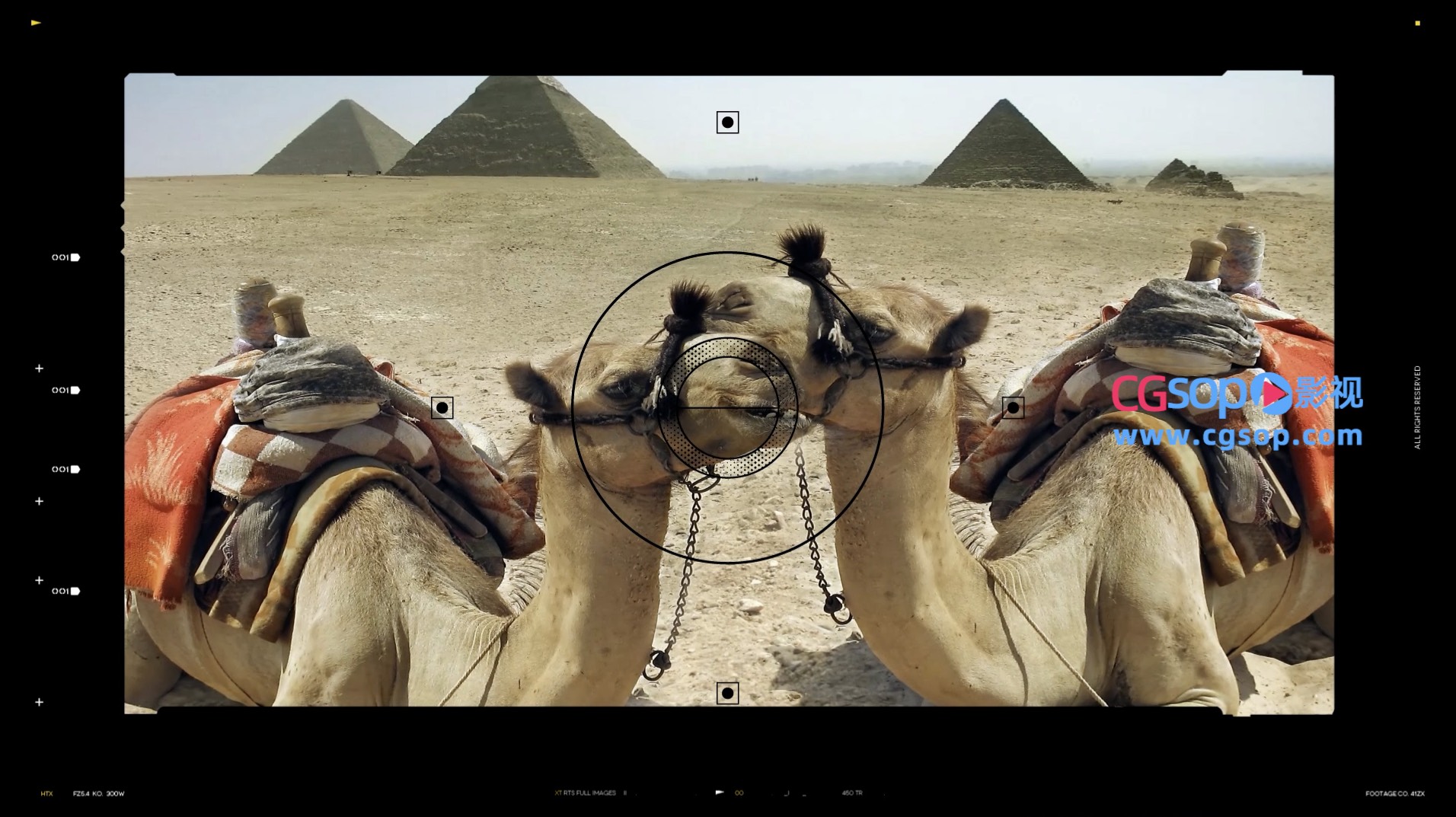 档案历史图文AE模板