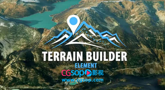 AE脚本-三维真实自然环境地形地貌生成器 Terrain Builder Element V1.5+使用教程