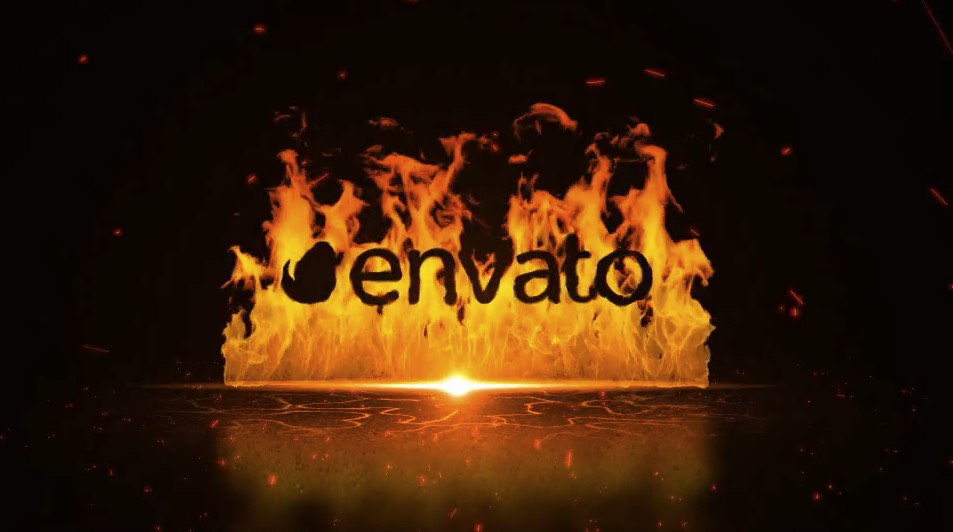 消防安全防火墙 logo动画