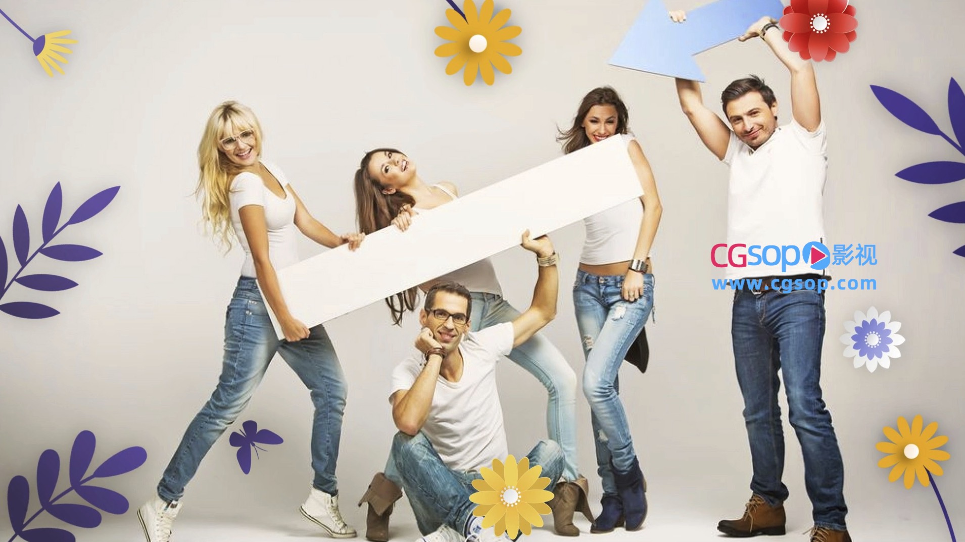 春夏季新品推广图文展示AE模板