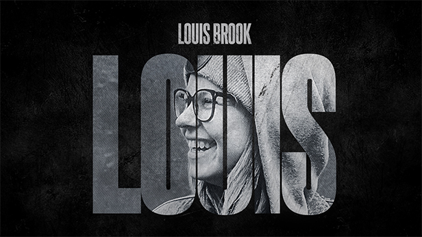 grunge笔触绘画人物照片标题和电影片尾字幕创意标志介绍