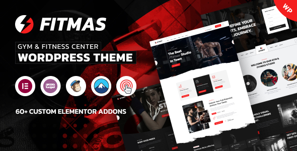 Fitmas - Gym & Fitness Center WordPress Theme Fitmas -健身房健身中心wordpress主题