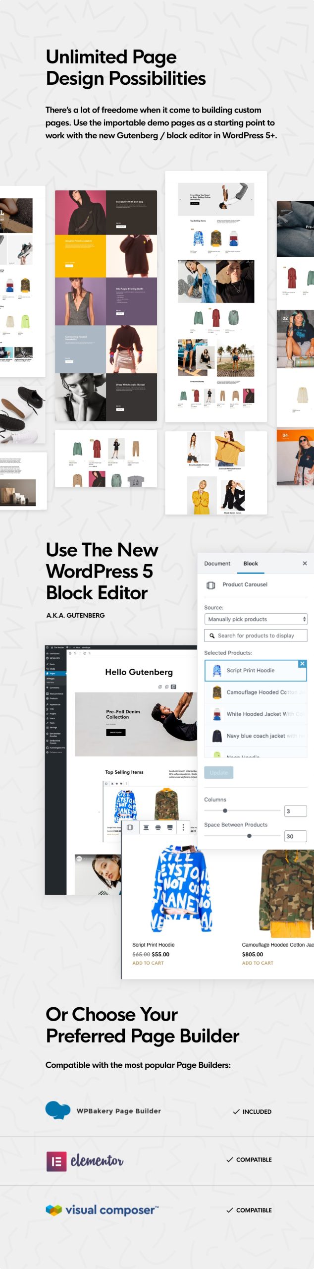 零售商-高级特色WooCommerce主题