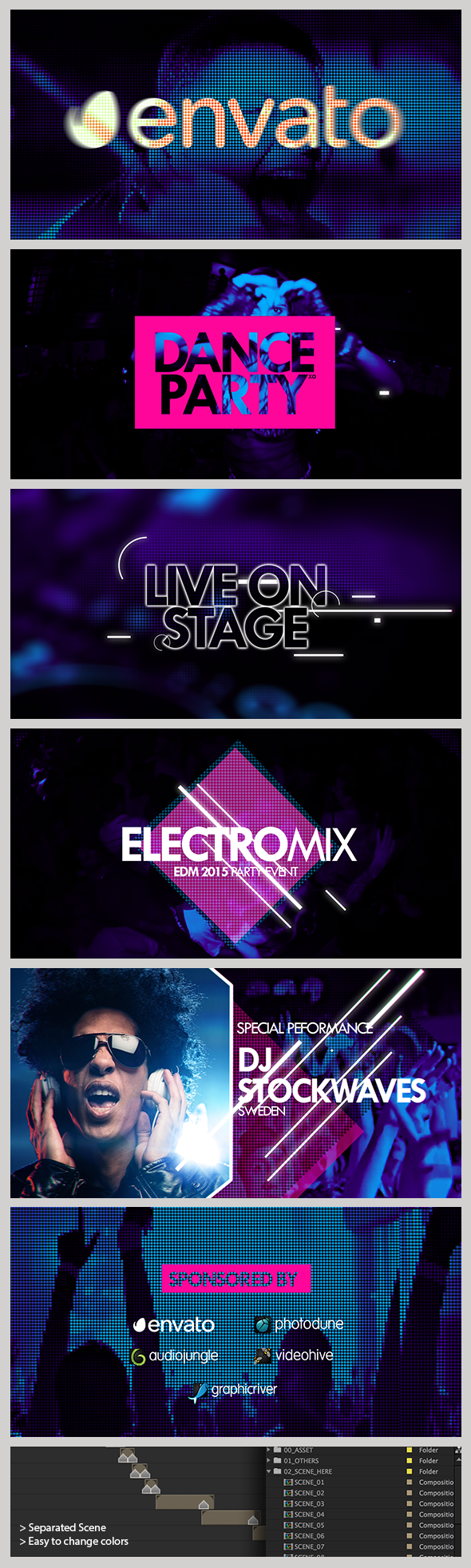 舞会活动快闪视频夜总会