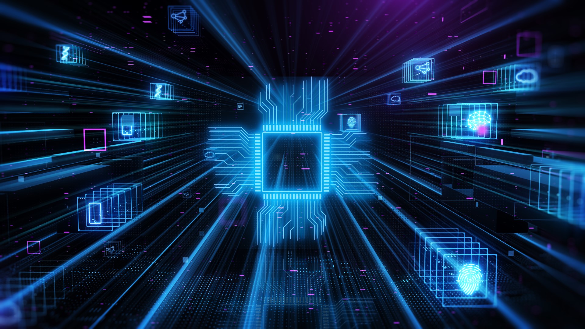 高科技数字光效空间