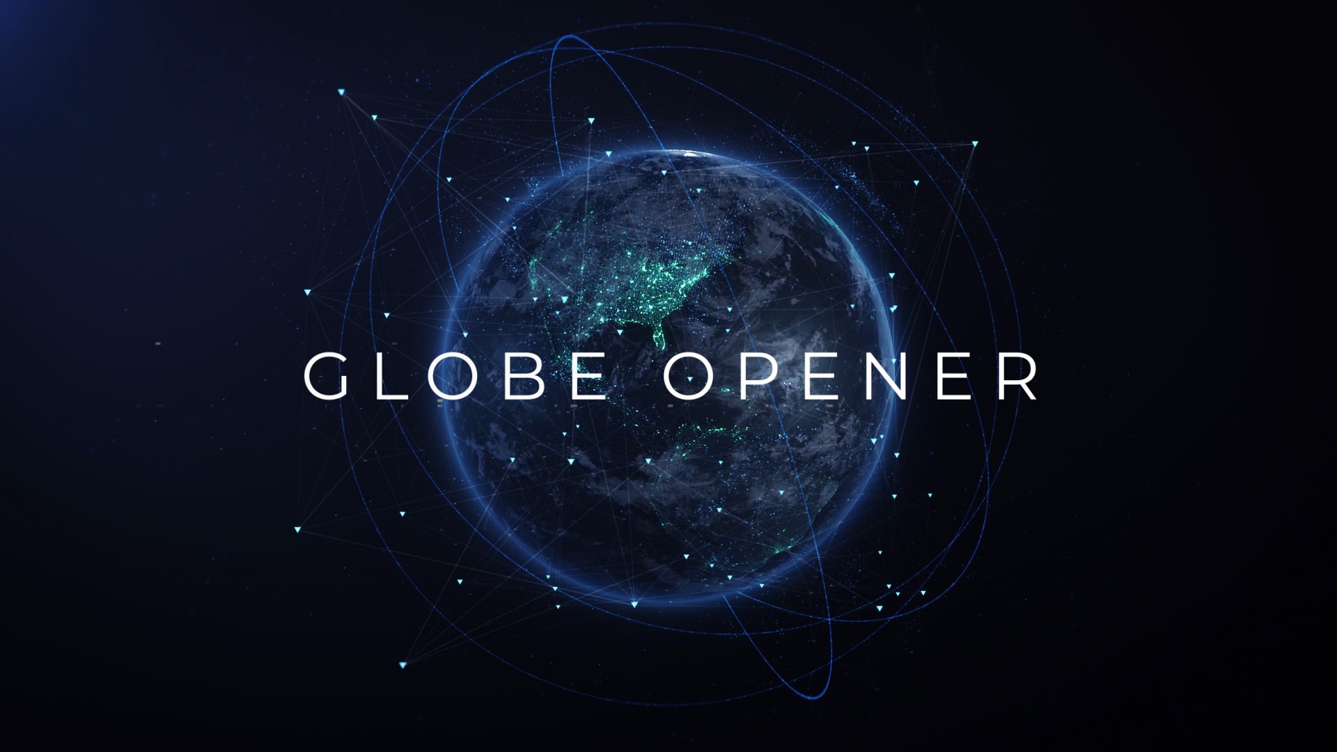 大气科幻标题开场