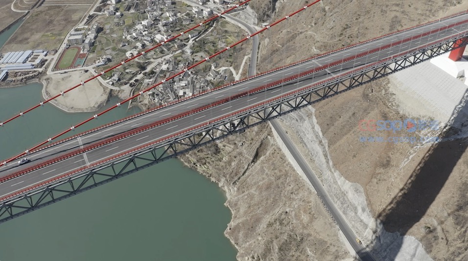 康雅高速高山峡谷横跨东西万丈深渊